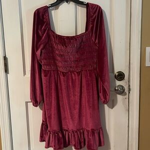 LC velvet dress